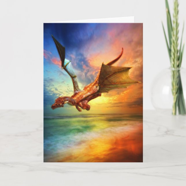 The Year of the Dragon Holiday Card (Front)