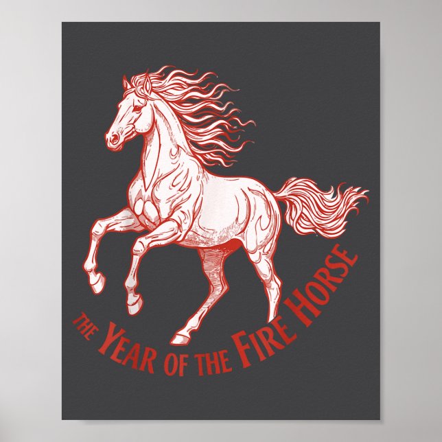 The Year Of The Fire Horse 2026 Celebration  Poster (Front)