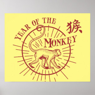 "The Year Of The Monkey" Poster
