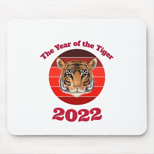 The Year of the Tiger 2022 Mouse Pad (Front)