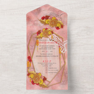 The Year of the Tiger All In One Invitation