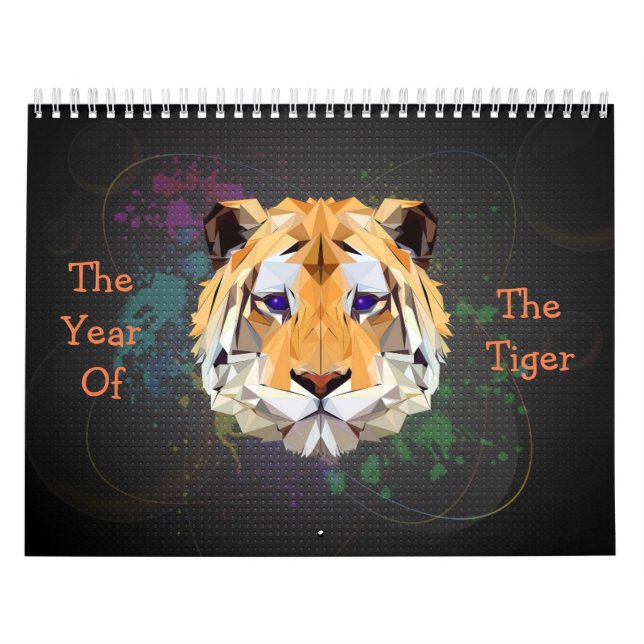 The Year Of The Tiger Calendar (Cover)