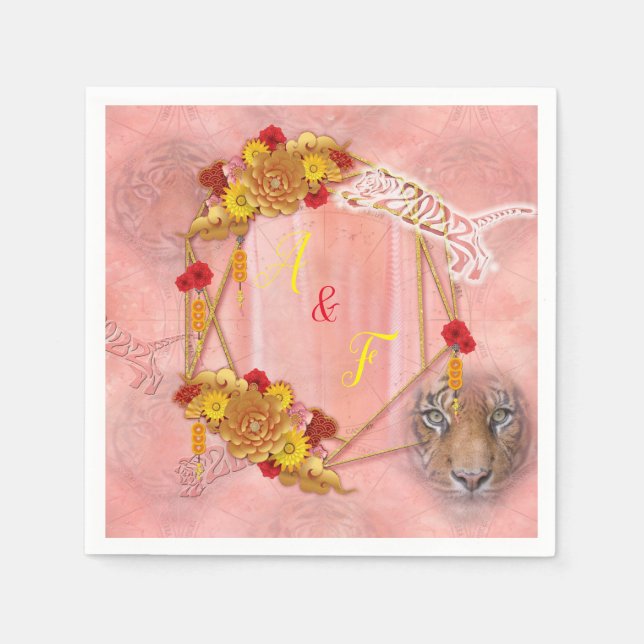 The Year of the Tiger Napkin (Front)