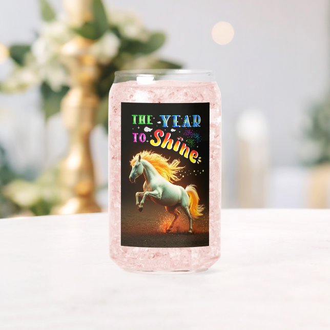 The Year To Shine Can Glass (Insitu (Wedding))