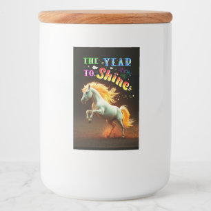 The Year To Shine Food Label