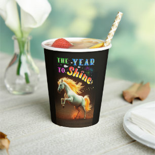 The Year To Shine Paper Cups