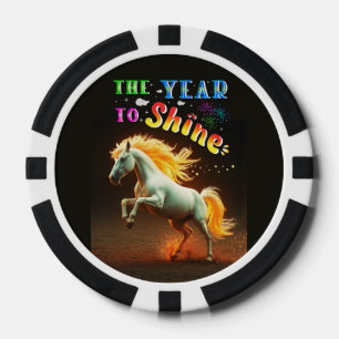 The Year To Shine Poker Chips