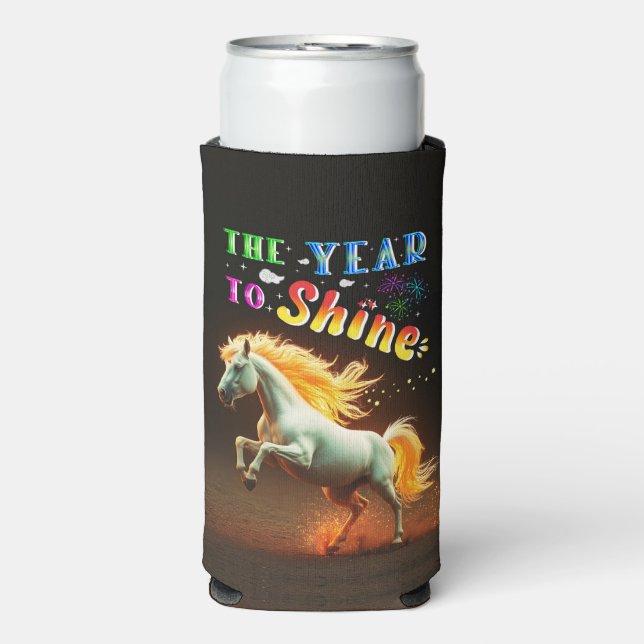 The Year To Shine Seltzer Can Cooler (Seltzer Front)