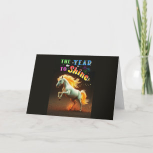 The Year To Shine Thank You Card