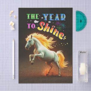 The Year To Shine Tissue Paper