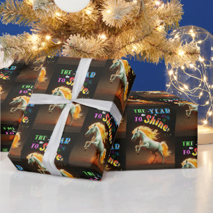 The Year To Shine Wrapping Paper