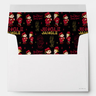 THE YEAR WITHOUT A SANTA CLAUS™   Elf Pattern Envelope