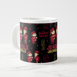 THE YEAR WITHOUT A SANTA CLAUS™   Elf Pattern Large Coffee Mug