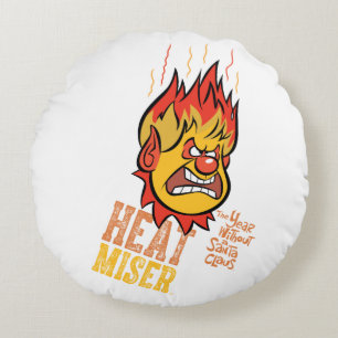 THE YEAR WITHOUT A SANTA CLAUS™ Heat Miser Fumin Round Cushion
