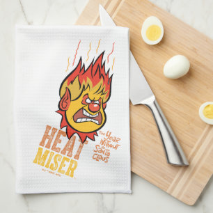 THE YEAR WITHOUT A SANTA CLAUS™ Heat Miser Fumin Tea Towel