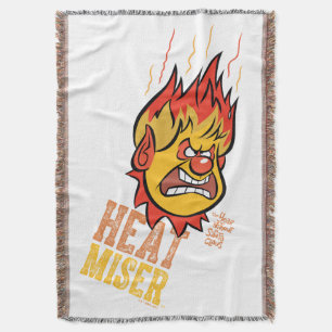 THE YEAR WITHOUT A SANTA CLAUS™ Heat Miser Fuming Throw Blanket