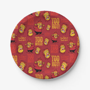 THE YEAR WITHOUT A SANTA CLAUS™ Heat Miser Pattern Paper Plate