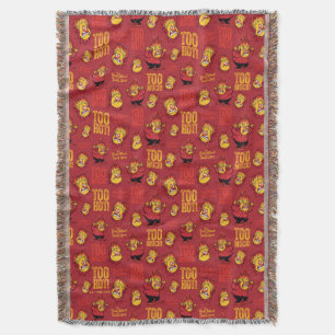 THE YEAR WITHOUT A SANTA CLAUS™ Heat Miser Pattern Throw Blanket