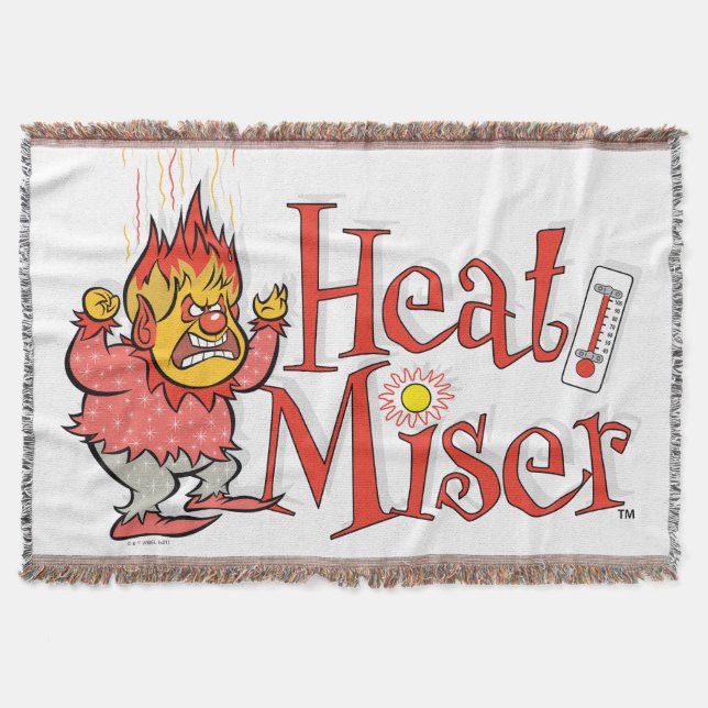 THE YEAR WITHOUT A SANTA CLAUS™ | Heat Miser Throw Blanket (Front)