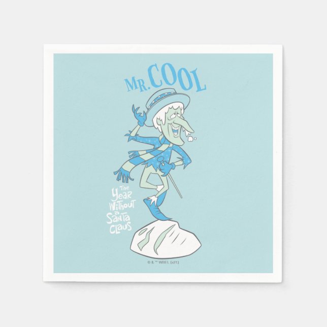 THE YEAR WITHOUT A SANTA CLAUS™ | Mr. Cool Napkin (Front)