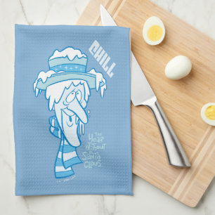THE YEAR WITHOUT A SANTA CLAUS™   Snow Miser Chi Tea Towel