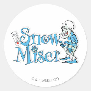 THE YEAR WITHOUT A SANTA CLAUS™   Snow Miser Classic Round Sticker