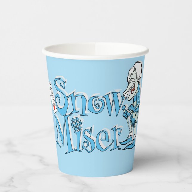 THE YEAR WITHOUT A SANTA CLAUS™ | Snow Miser Paper Cups (Left)