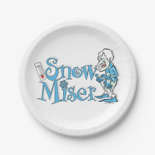 THE YEAR WITHOUT A SANTA CLAUS™ Snow Miser Paper Plate
