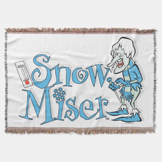 THE YEAR WITHOUT A SANTA CLAUS™ | Snow Miser Throw Blanket (Front)