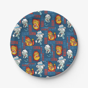 THE YEAR WITHOUT A SANTA CLAUS™ Snowtown Showdown Paper Plate