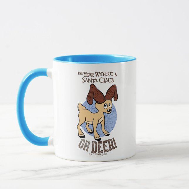 THE YEAR WITHOUT A SANTA CLAUS™ | Vixen "Oh Deer" Mug (Left)