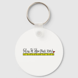 The Yellow Brick Road Key Ring