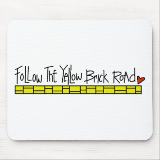 The Yellow Brick Road Mouse Pad