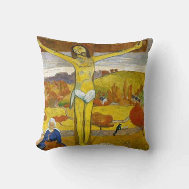 The Yellow Christ, Gauguin Cushion (Front)