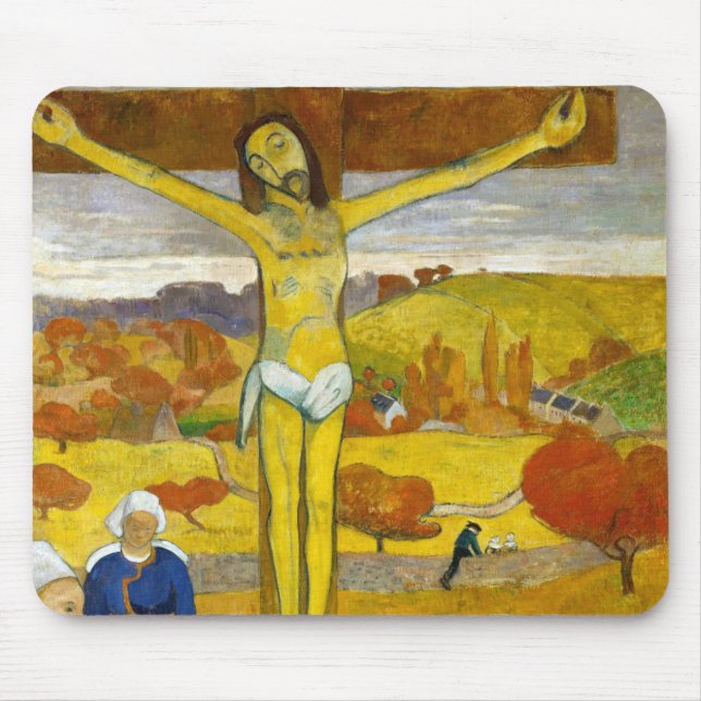 The Yellow Christ, Gauguin Mouse Pad (Front)
