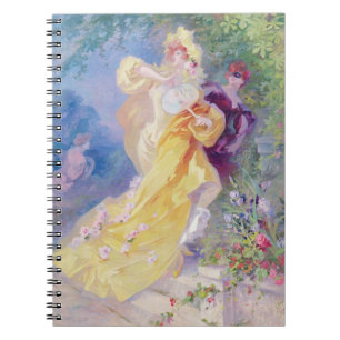 The Yellow Domino, design for a tapestry Notebook