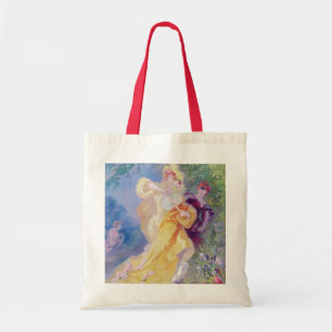 The Yellow Domino, design for a tapestry Tote Bag