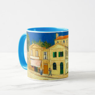 The yellow house (1888) Vincent Van Gogh landscape Mug