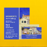 The Yellow House By Van Gogh, Art Dealer, Gallery Flyer<br><div class="desc">The Yellow House By Van Gogh,  Art Dealer,  Gallery Advertising Flyer by The Business Card Store.</div>
