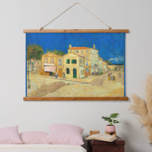 The Yellow House by Vincent Van Gogh Hanging Tapestry