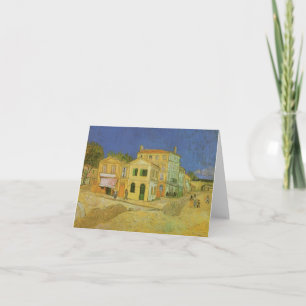 The Yellow House (F464) Van Gogh Fine Art Card