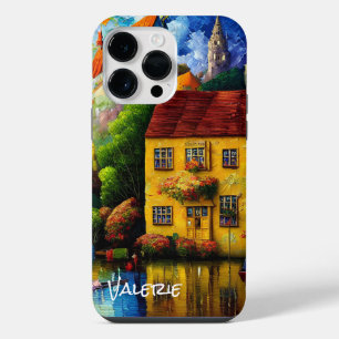 The Yellow House in The Lake iPhone 14 Pro Max Case