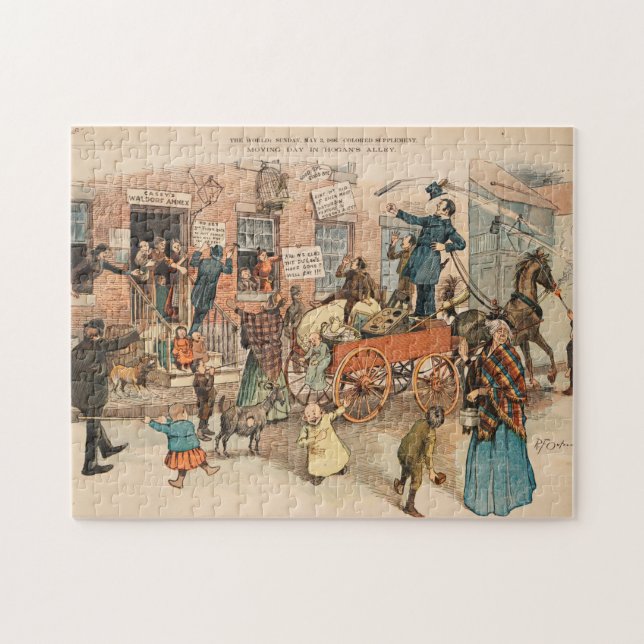 "The Yellow Kid" Jigsaw Puzzle (Horizontal)