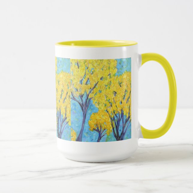 The yellow trees mug (Right)