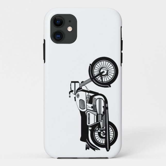 The Yezdi 350 Classic on a ride Case-Mate iPhone Case (Back)