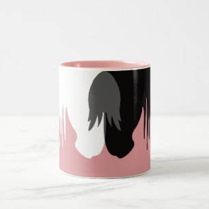 The Yin & Yang Horses Two-Tone Mug