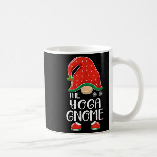 The Yoga Gnome Elf Matching Family Group Christmas Coffee Mug