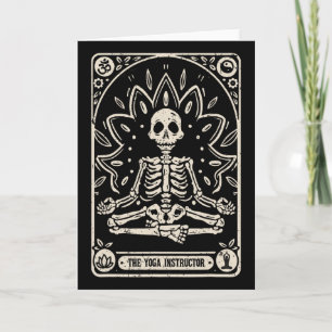 The Yoga Instructor Tarot Card Halloween
