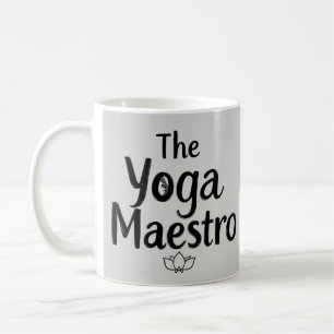 The yoga maestro coffee mug