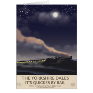 The Yorkshire Dales Railway poster
